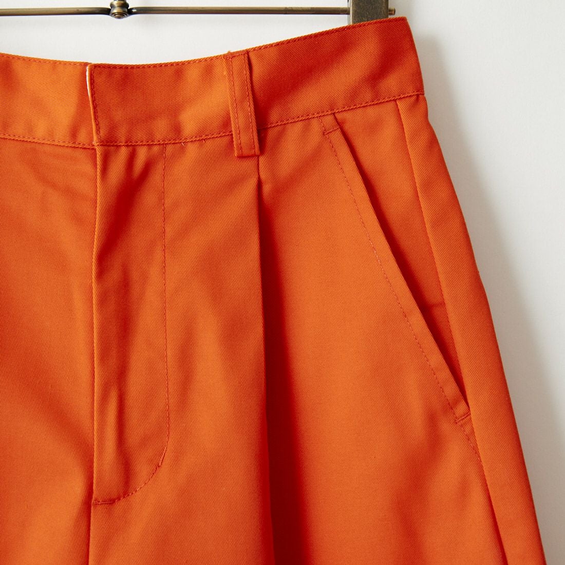Jeans Factory Clothes [ジーンズファクトリークローズ] 1タック イージースラックスパンツ [22AWINW-03PT] ORANGE