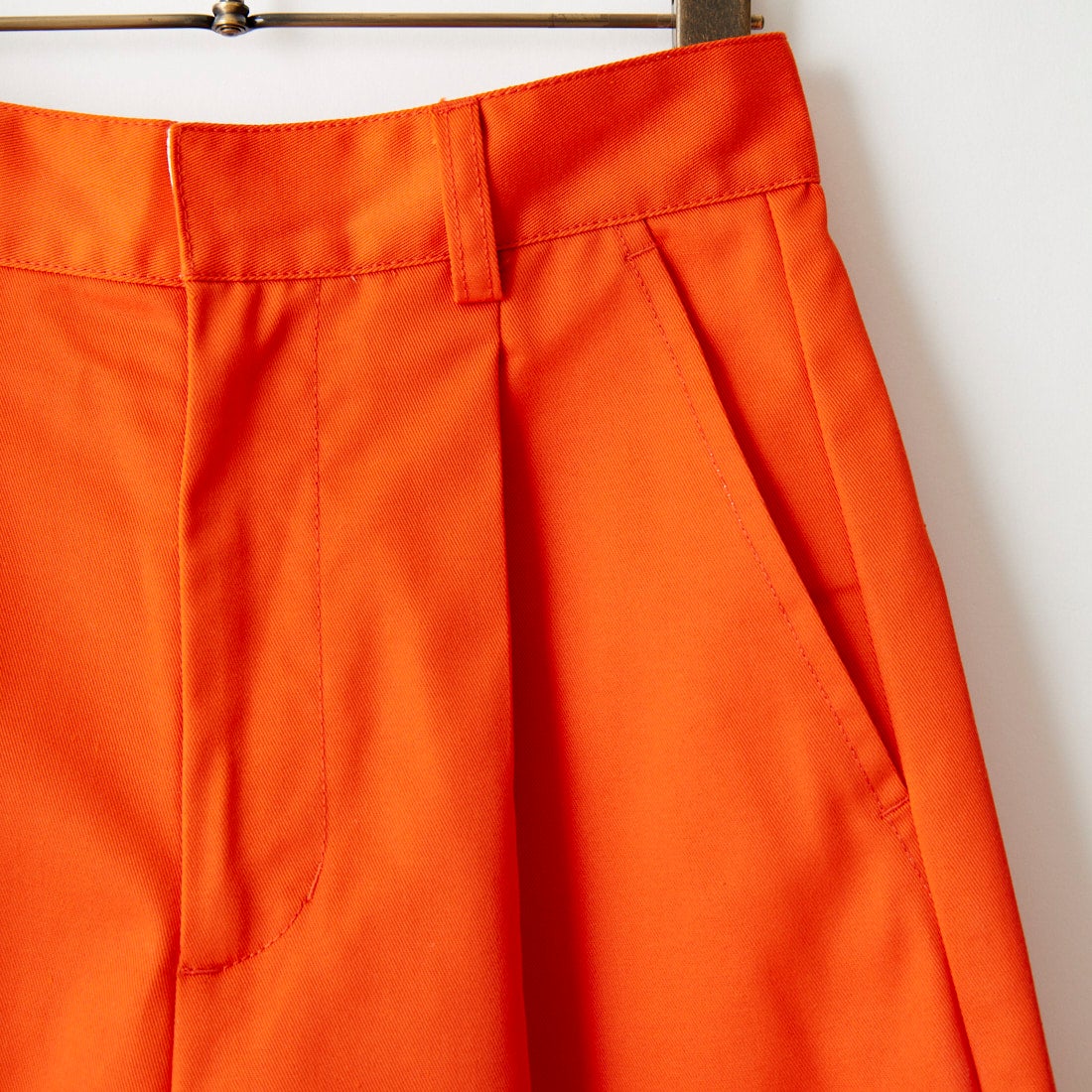 Jeans Factory Clothes [ジーンズファクトリークローズ] 1タック イージースラックスパンツ [22AWINW-03PT] ORANGE