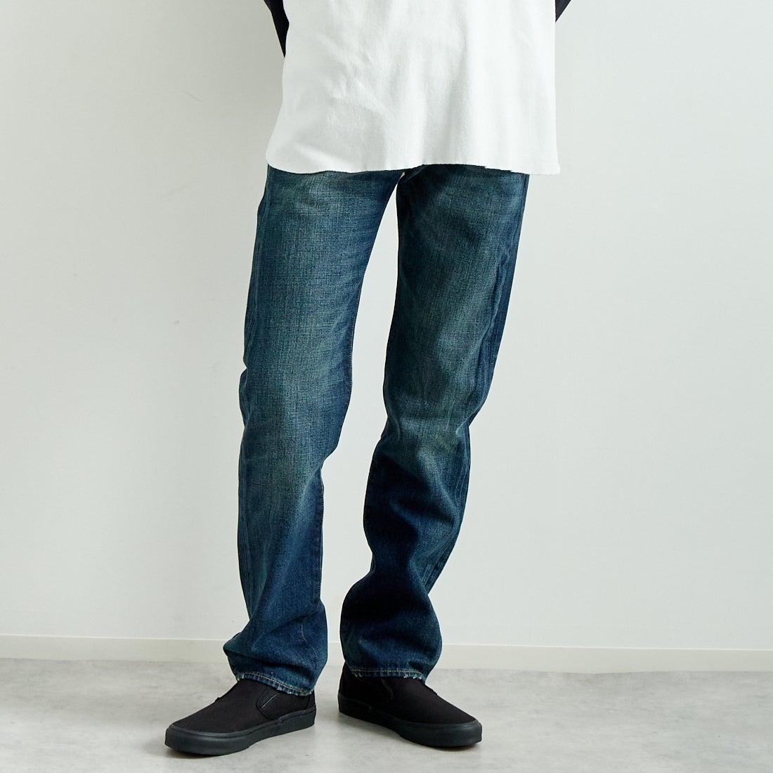 85 AUTHENT&&モデル身長：182cm 着用サイズ：29&&