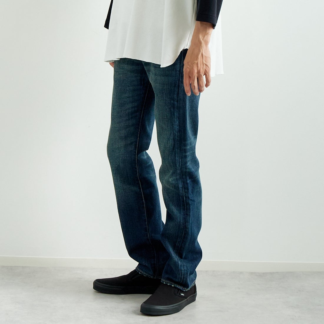 LEVI'S [リーバイス] 501 リーバイス オリジナルフィット [00501-14] 85 AUTHENT &&モデル身長：182cm 着用サイズ：29&&