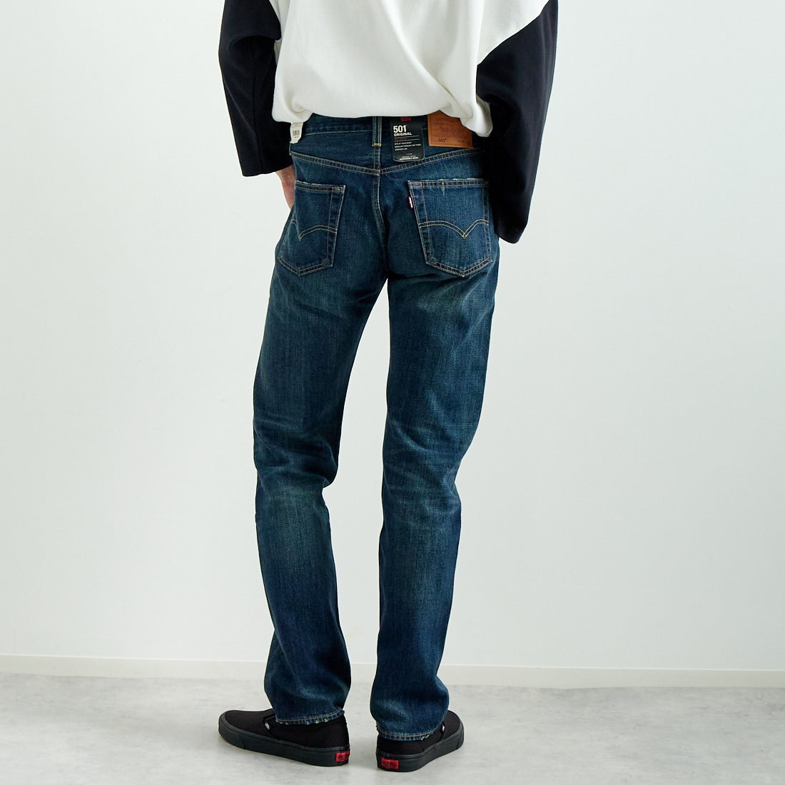 LEVI'S [リーバイス] 501 リーバイス オリジナルフィット [00501-14] 85 AUTHENT &&モデル身長：182cm 着用サイズ：29&&
