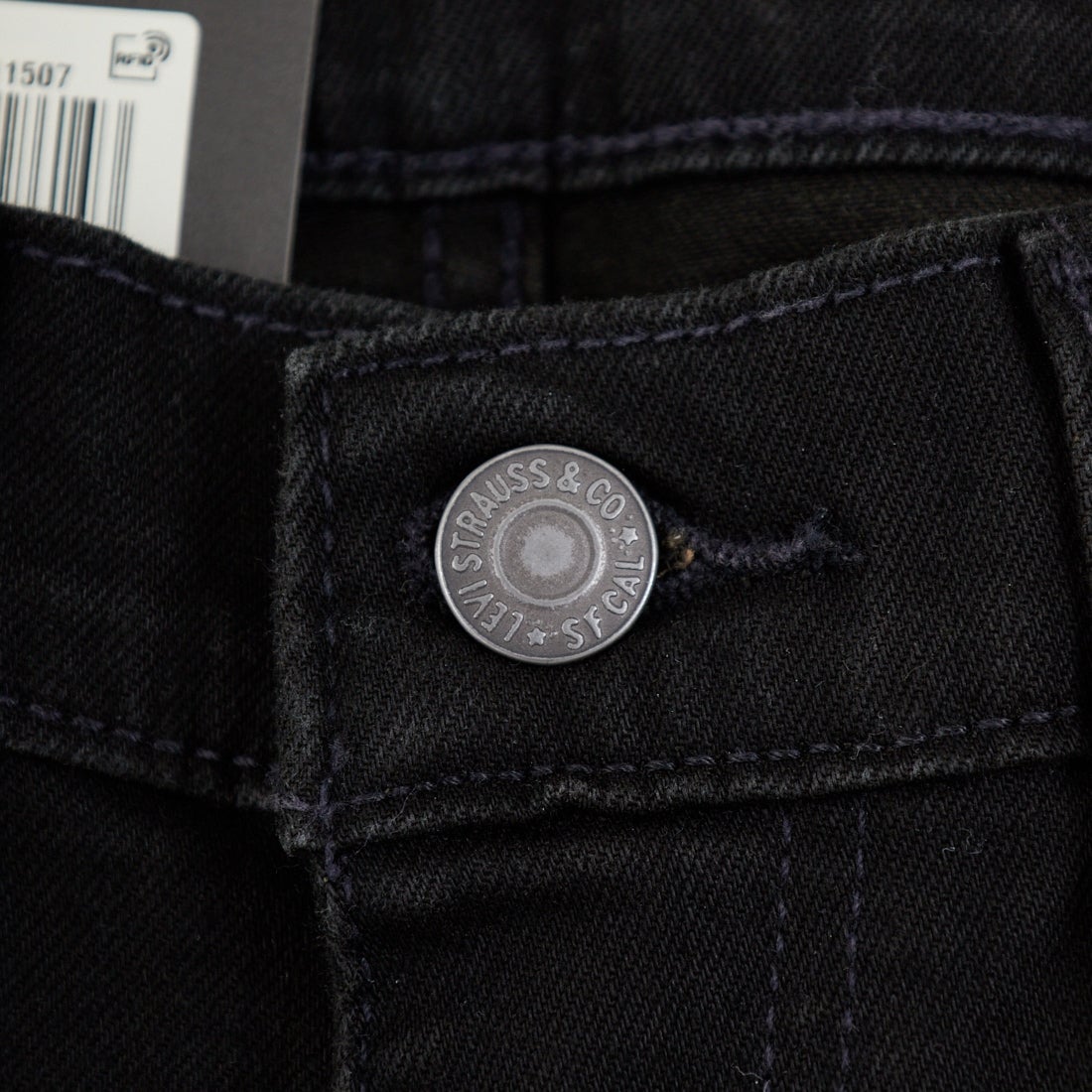 Levi’s [リーバイス] 511 クラシック スリムストレッチブラックカラーデニム [04511-15] 07 NIGHTSH
