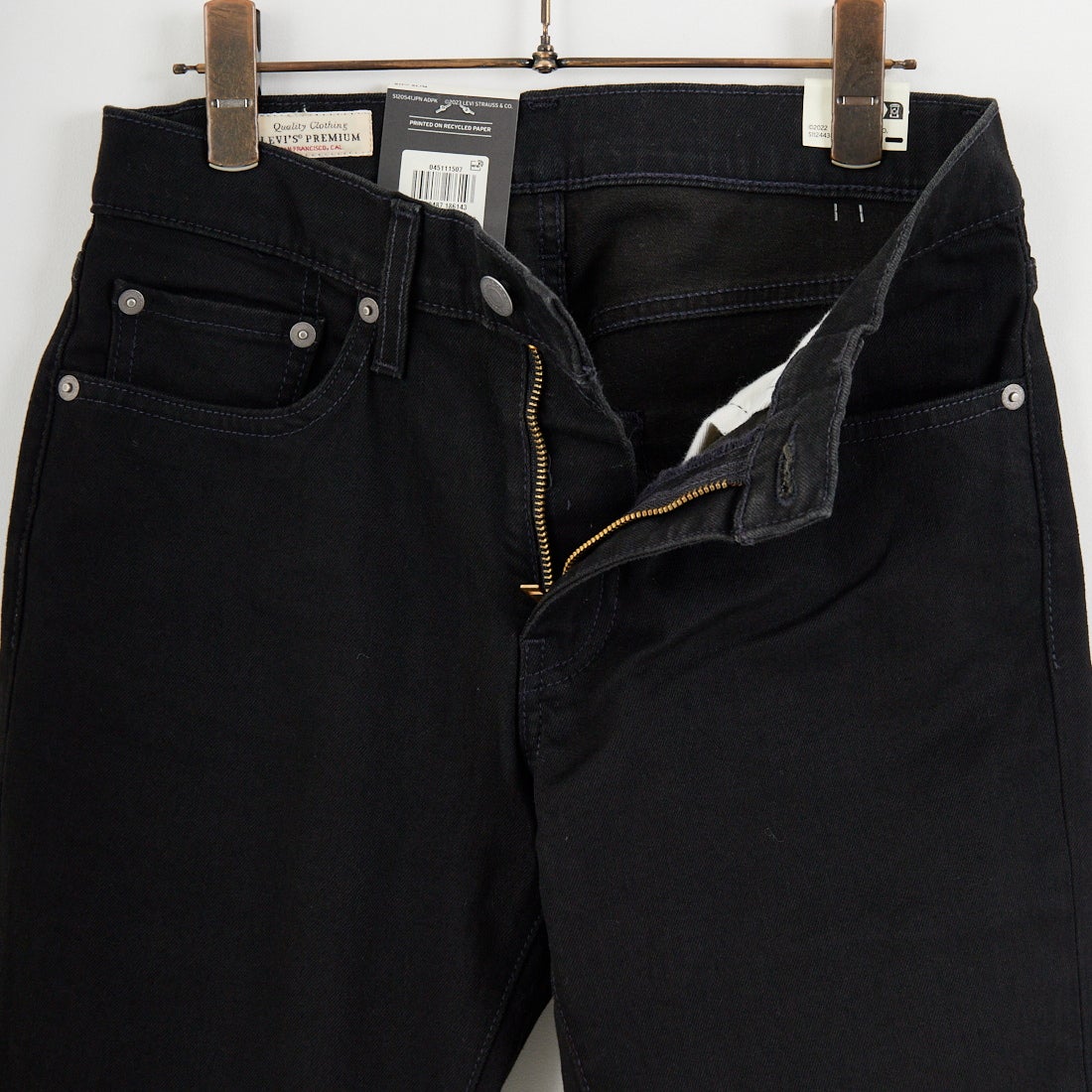 Levi’s [リーバイス] 511 クラシック スリムストレッチブラックカラーデニム [04511-15] 07 NIGHTSH