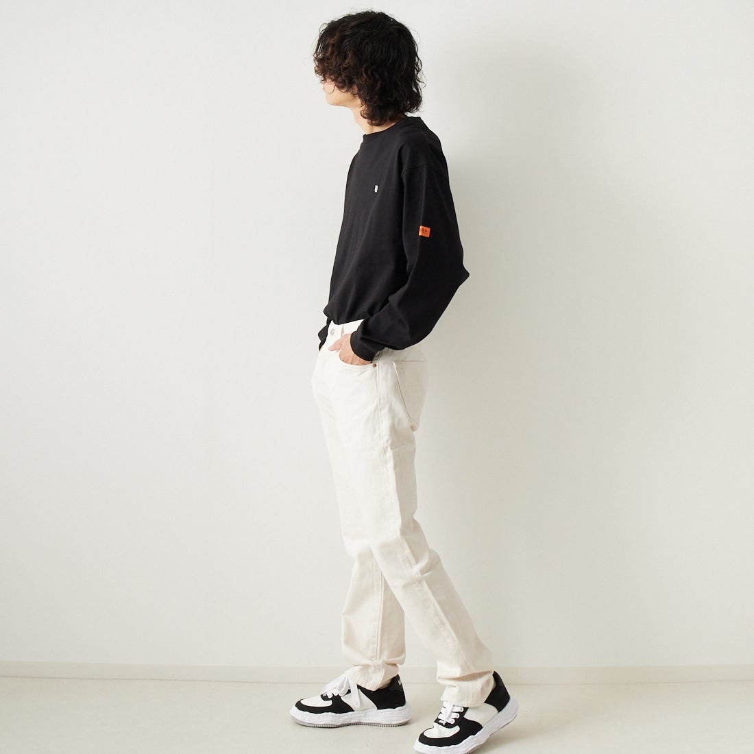 LEVI'S [リーバイス] 501 オリジナルフィット [00501-32] 79 MY CAND &&モデル身長：182cm 着用サイズ：32&&
