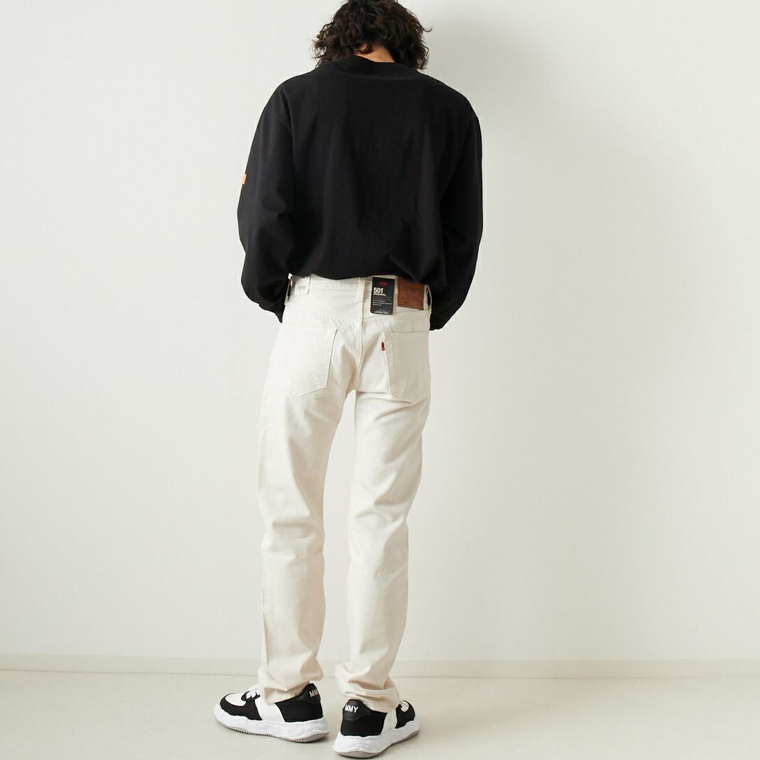 LEVI'S [リーバイス] 501 オリジナルフィット [00501-32] 79 MY CAND &&モデル身長：182cm 着用サイズ：32&&