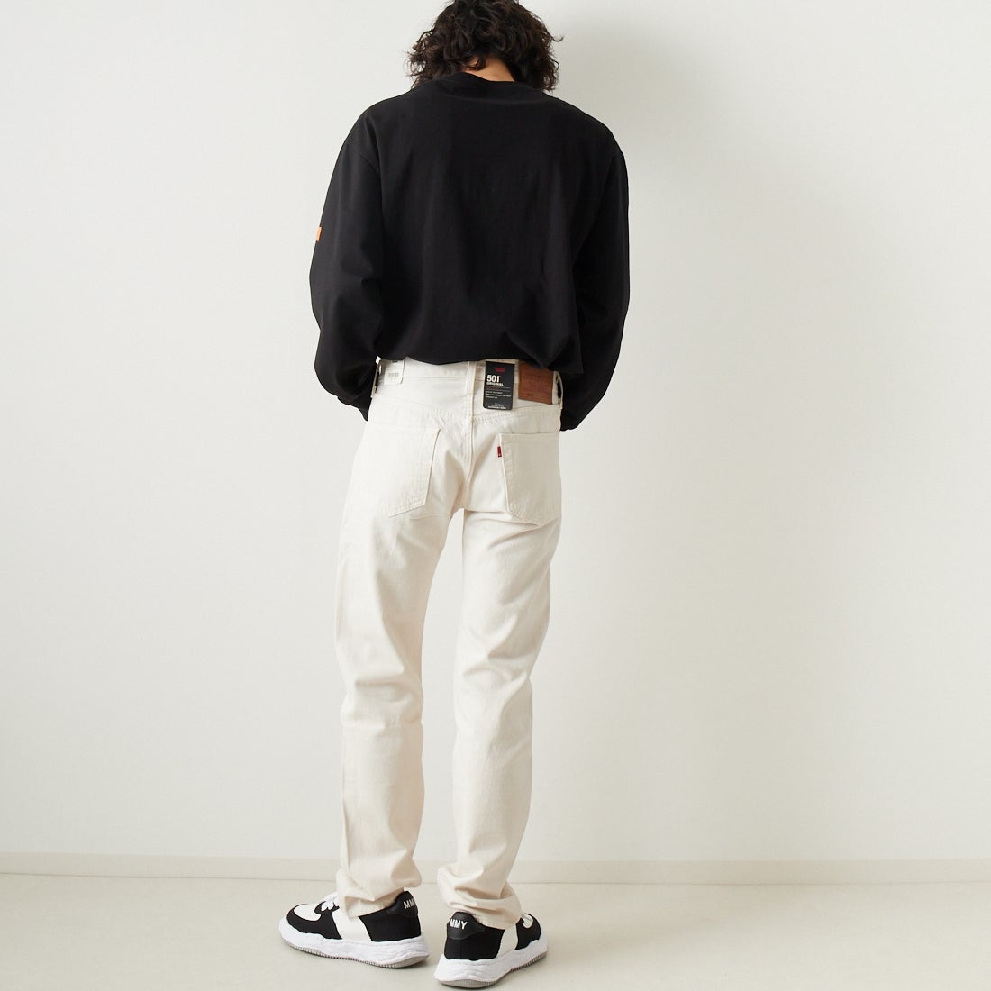 LEVI'S [リーバイス] 501 オリジナルフィット [00501-32] 79 MY CAND &&モデル身長：182cm 着用サイズ：32&&