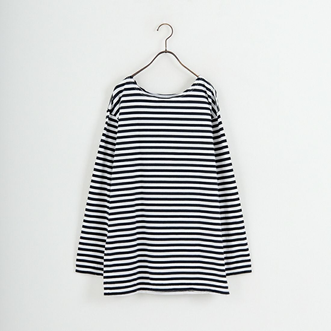 THE SHINZONE [ザ シンゾーン] マリンボーダーTシャツ [19SMSCU93] 07 BLACK