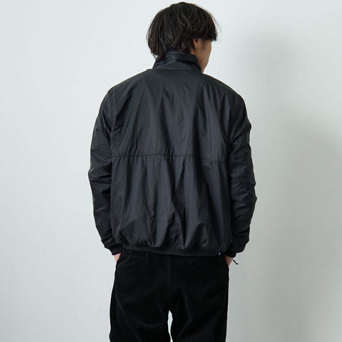 patagonia [パタゴニア] メンズ リバーシブル シェルド マイクロディニ ジャケット [26215] BLK &&モデル身長：179cm 着用サイズ：M&&