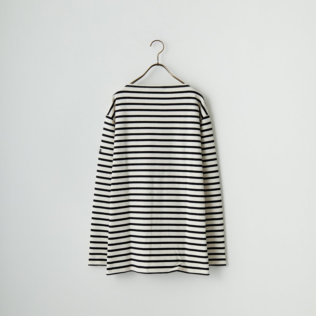 ST.JAMES [セントジェームス] バスクボーダーロングスリーブTシャツ [OUESSANT] ECR/NOI