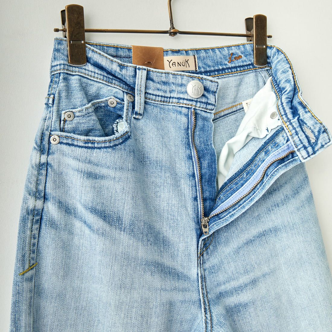 YANUK [ヤヌーク] ボーイズストレート LEA/レア [57121231] DMF