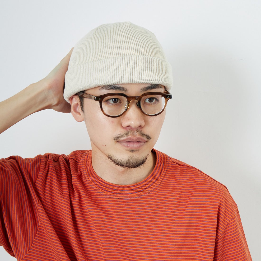 RACAL [ラカル] ロールニットキャップ [RL-18-935]IVORY