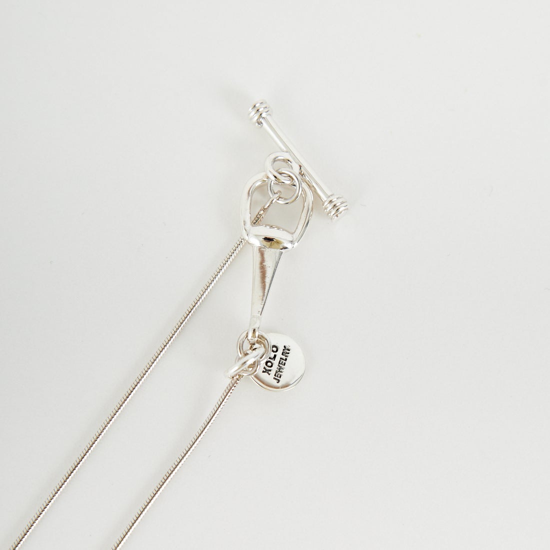 XOLO JEWELRY [ショロジュエリー] SNAKE LINK WITH HORSE BIT ネックレス [XON020-60] SILVER