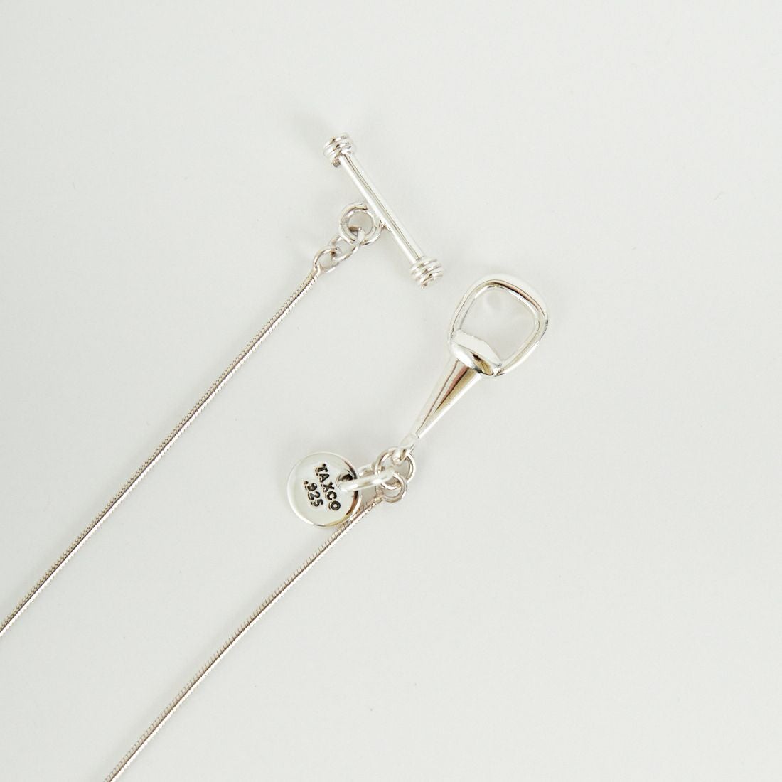 XOLO JEWELRY [ショロジュエリー] SNAKE LINK WITH HORSE BIT ネックレス [XON020-60] SILVER