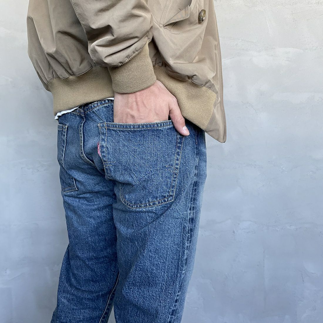 WAREHOUSE [ウエアハウス] 2ND-HAND デニムパンツ(USED WASH) [1105] UW (USED WASH 中)