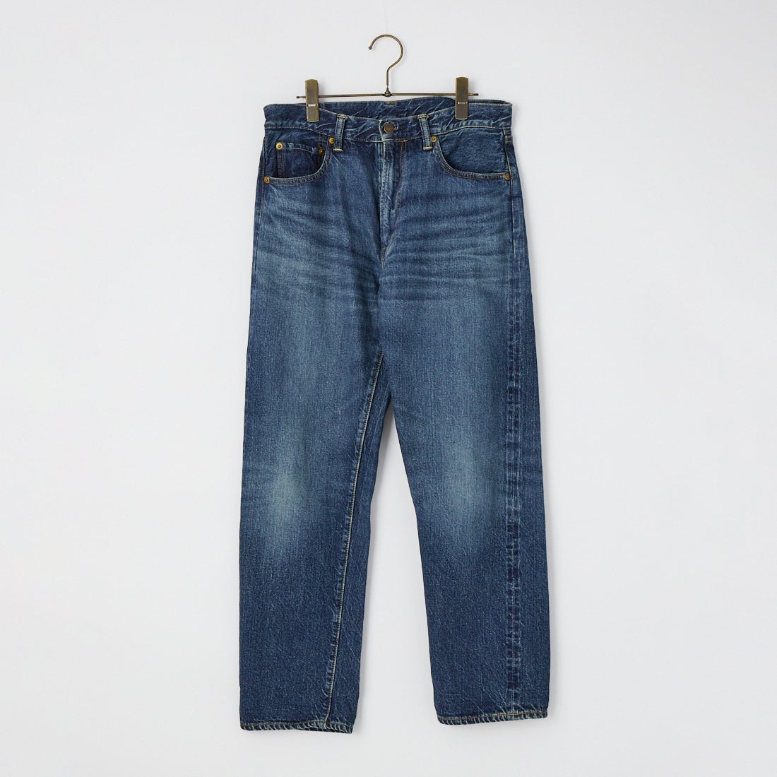 WAREHOUSE [ウエアハウス] 2ND-HAND デニムパンツ(USED WASH) [1105] D U/W (USED WASH 濃)