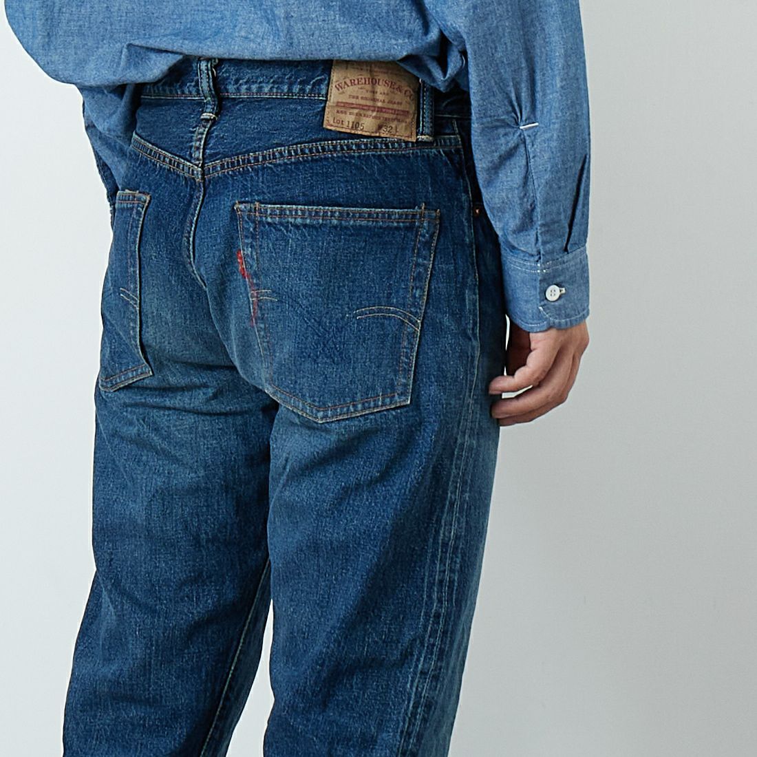 WAREHOUSE [ウエアハウス] 2ND-HAND デニムパンツ(USED WASH) [1105] D U/W