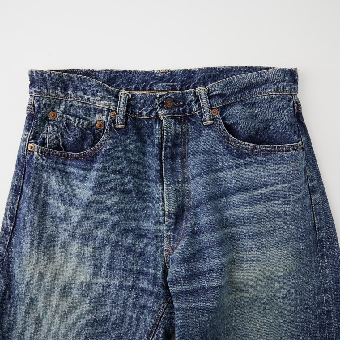WAREHOUSE [ウエアハウス] 2ND-HAND デニムパンツ(USED WASH) [1105] UW (USED WASH 中)