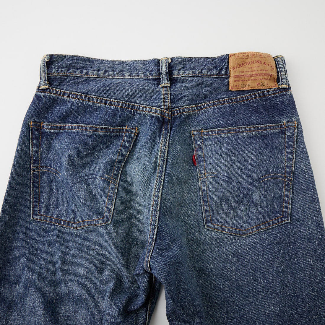 WAREHOUSE [ウエアハウス] 2ND-HAND デニムパンツ(USED WASH) [1105] UW (USED WASH 中)