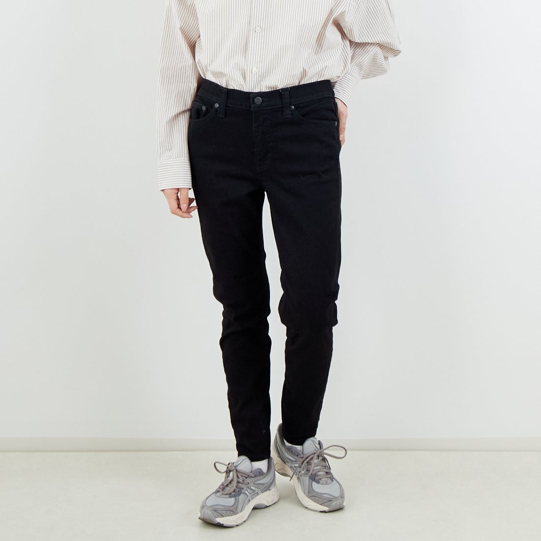 B01&&モデル身長：162cm 着用サイズ：M&&