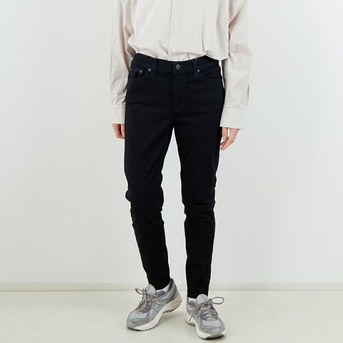 BIG JOHN [ビッグジョン] ヌードレッグ [MML106K] B01 &&モデル身長：162cm 着用サイズ：M&&