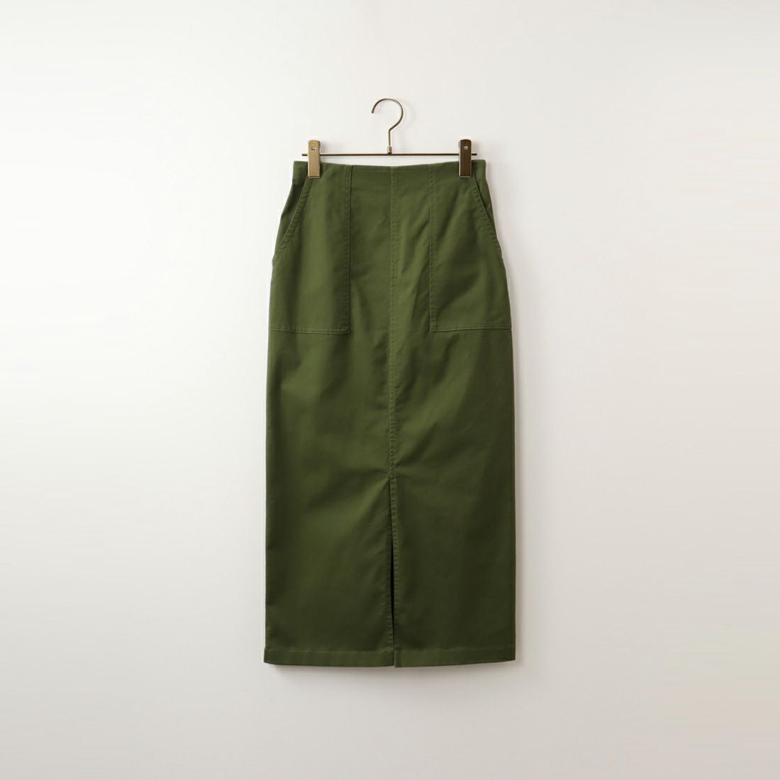 Jeans Factory Clothes [ジーンズファクトリークローズ] コットンストレッチタイトベイカースカート [ISJF-01] KHAKI