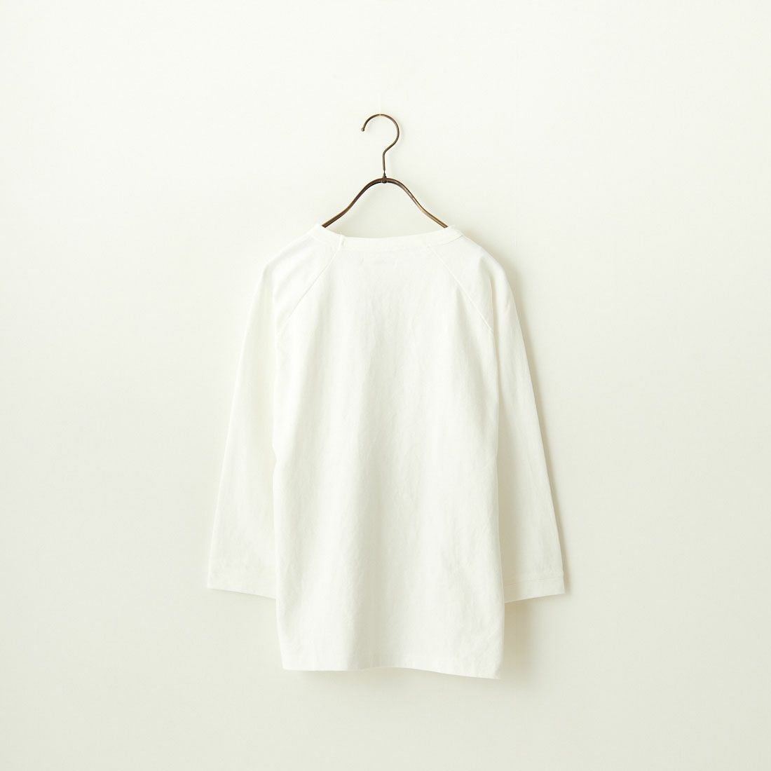 Jf Ready Made [ジェイエフレディメイド] USAコットン7分袖Tシャツ [JFS-2111] 01 O.WHITE