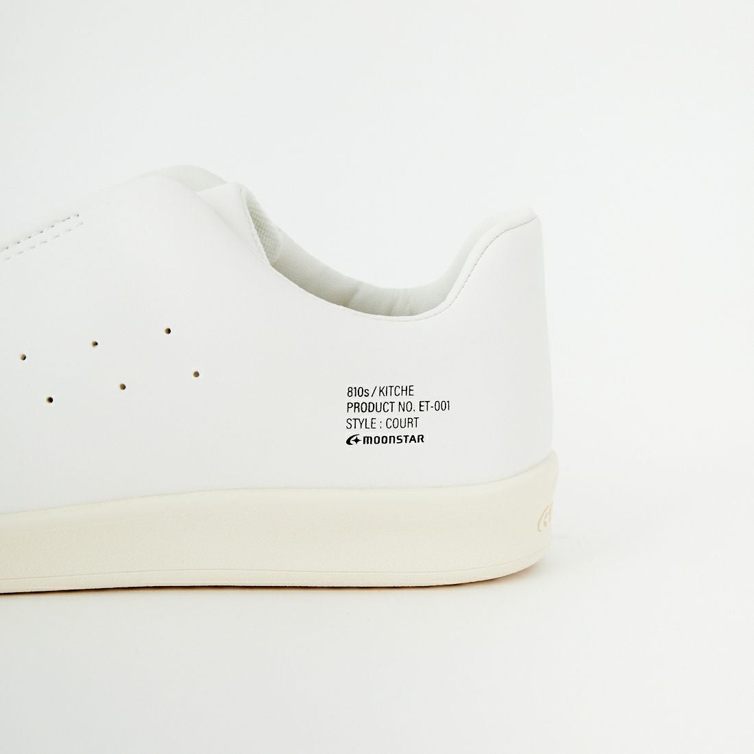 810s [エイトテンス] ET001 スニーカー [KITCHE] WHITE