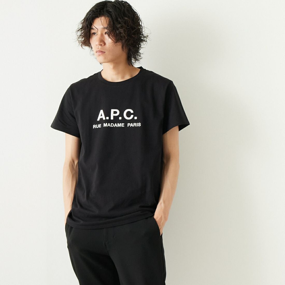 A.P.C. [アー・ペー・セー] RUE MADAME プリントTシャツ [RUE-MADAME