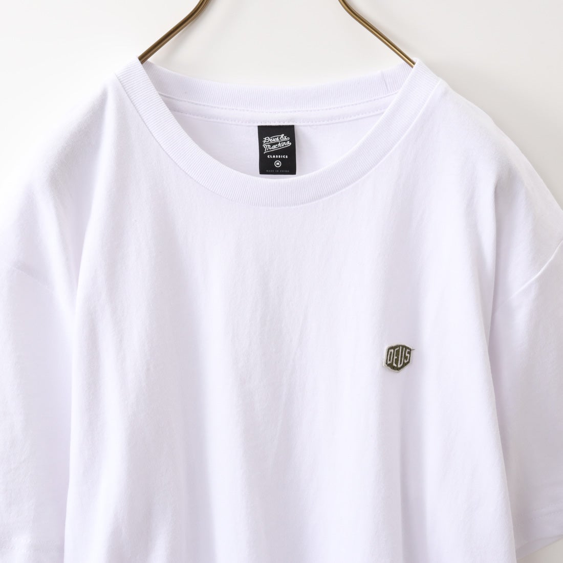 DEUS EX MACHINA [デウス エクス マキナ] シールドスタンダードTシャツ [T-DMF201877] WHITE