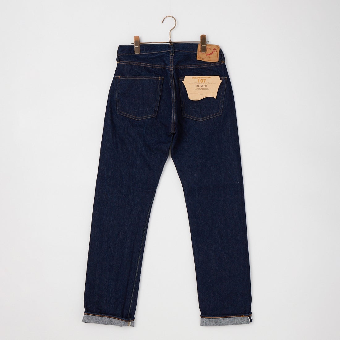 orSlow [オアスロウ] アイビーフィットデニム107 [01-0107] 81 ONEWASH