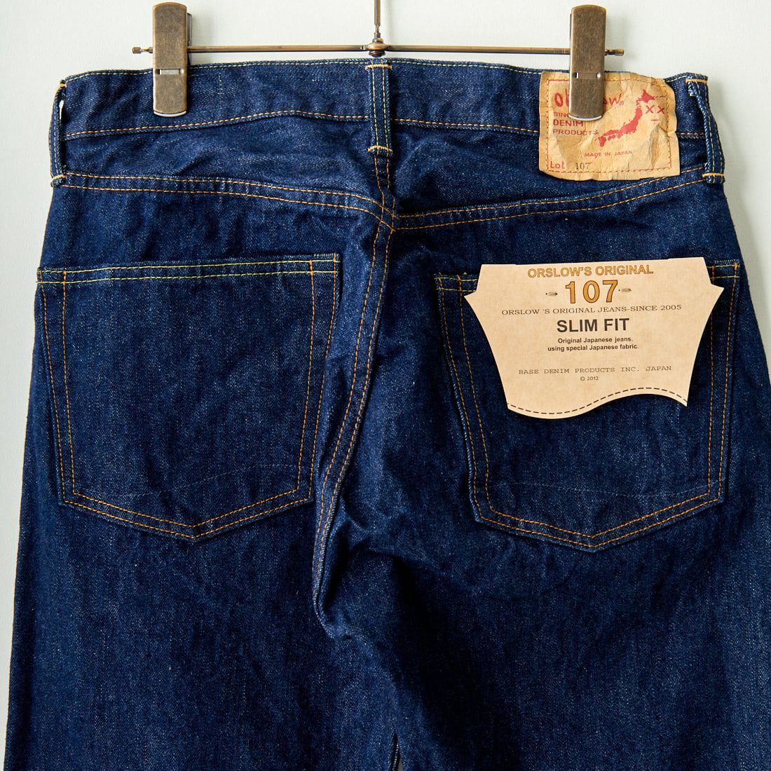 orSlow [オアスロウ] アイビーフィットデニム107 [01-0107]｜ジーンズ