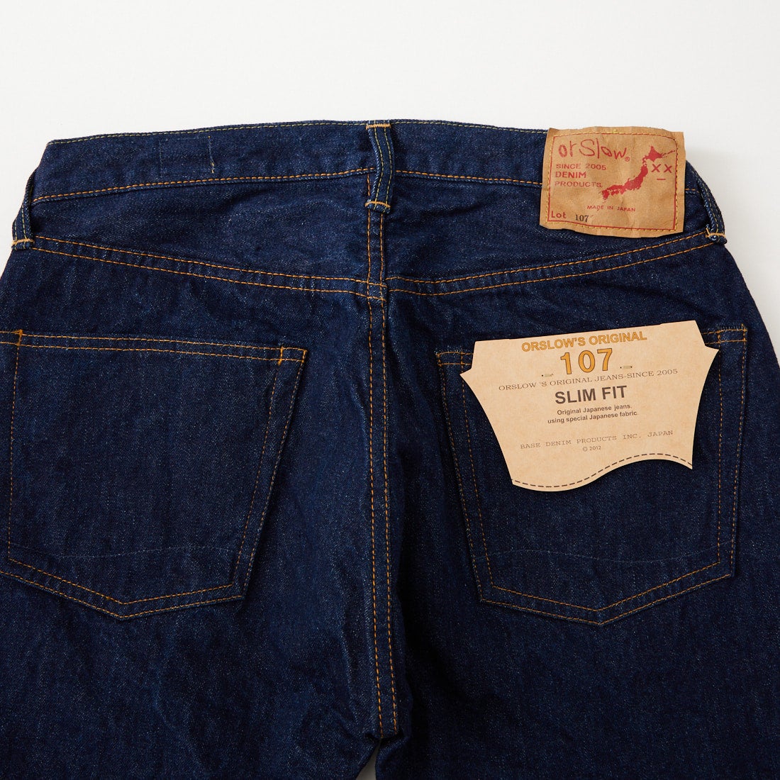 orSlow [オアスロウ] アイビーフィットデニム107 [01-0107] 81 ONEWASH