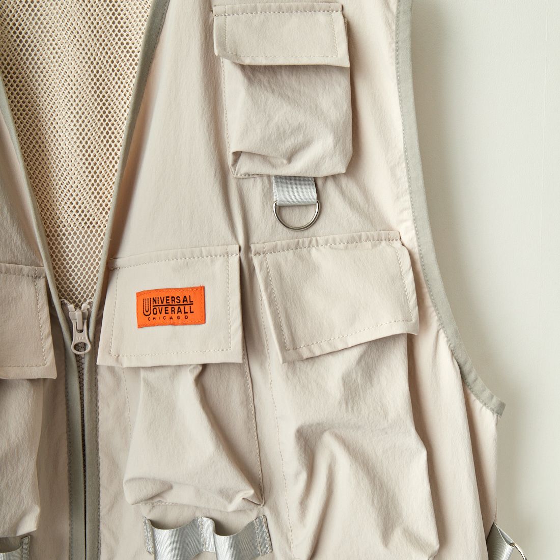 UNIVERSAL OVERALL [ユニバーサルオーバーオール] 別注 MAKINOガーデナーベスト [U2313404IN-JF] IVORY