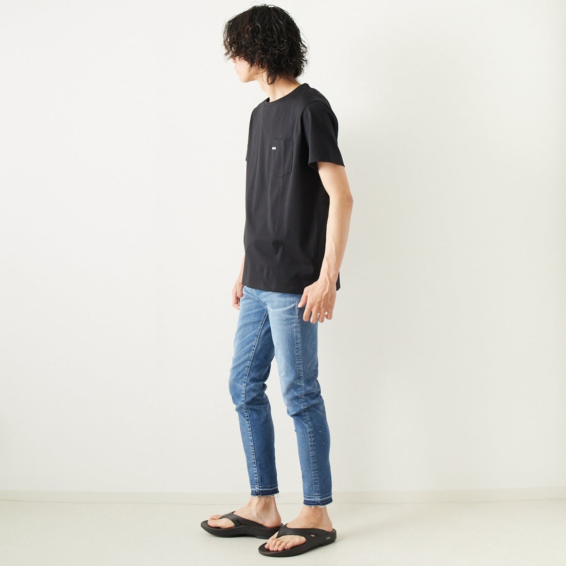 【A.P.C./アー・ペー・セー】ポケットTシャツ A.P.C. [アー・ペー・セー] ポケットTシャツ [POCKET-EMB-T]｜ジーンズ