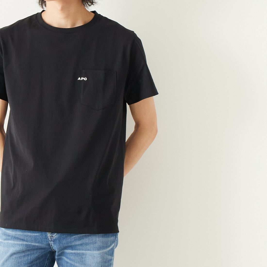 A.P.C. [アー・ペー・セー] ポケットTシャツ [POCKET-EMB-T]｜ジーンズ
