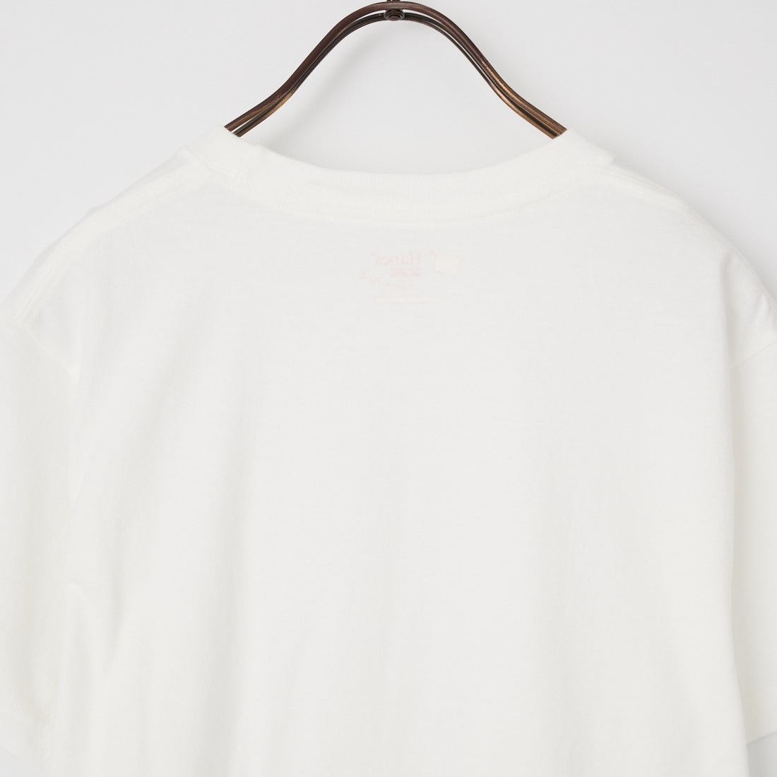 Hanes [ヘインズ] ジャパンフィット 2枚組 クルーネックTシャツ [H5310] 010 ﾎﾜｲﾄ