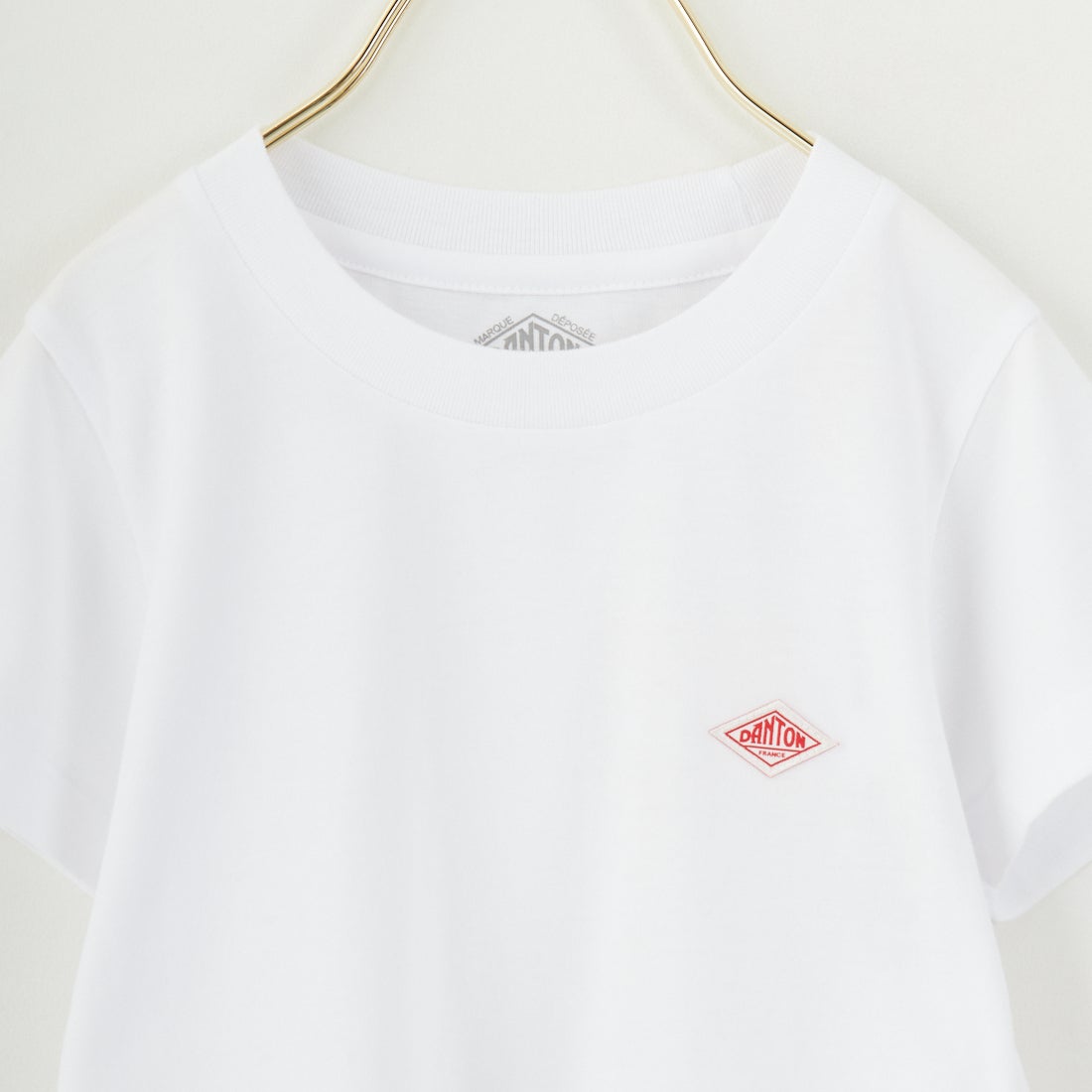 DANTON [ダントン] キッズクルーネックTシャツ [DT-C0206CVT] WHITE
