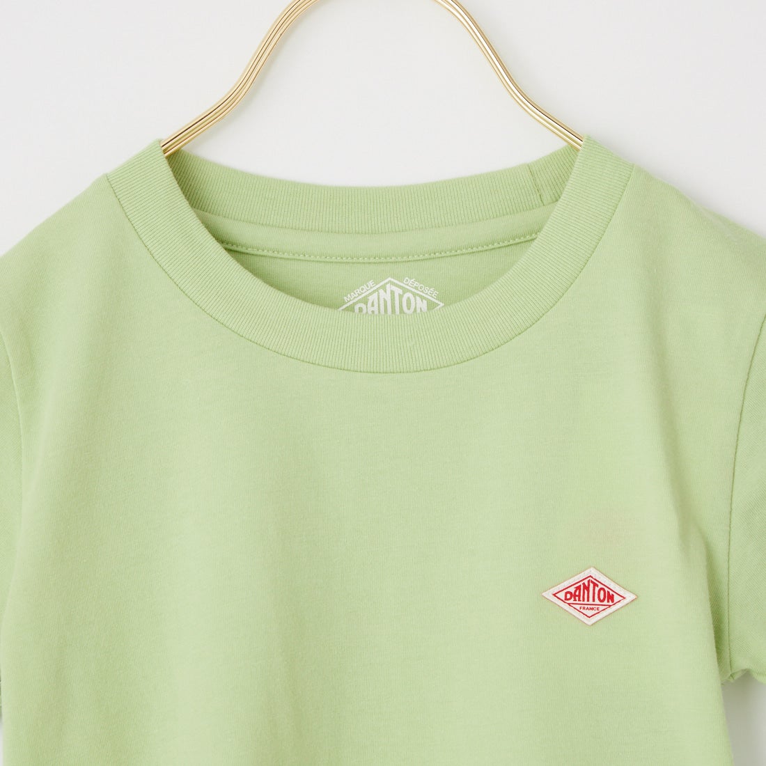 DANTON [ダントン] キッズクルーネックTシャツ [DT-C0206CVT] PISTACHIO