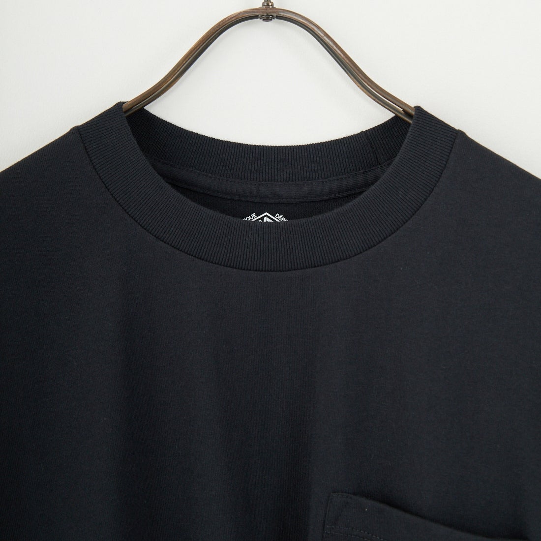 DANTON [ダントン] ソリッド ポケットTシャツ [DT-C0197TCB] BLACK