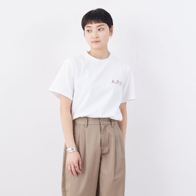 WHT/BGE&&モデル身長：160cm 着用サイズ：XS&&