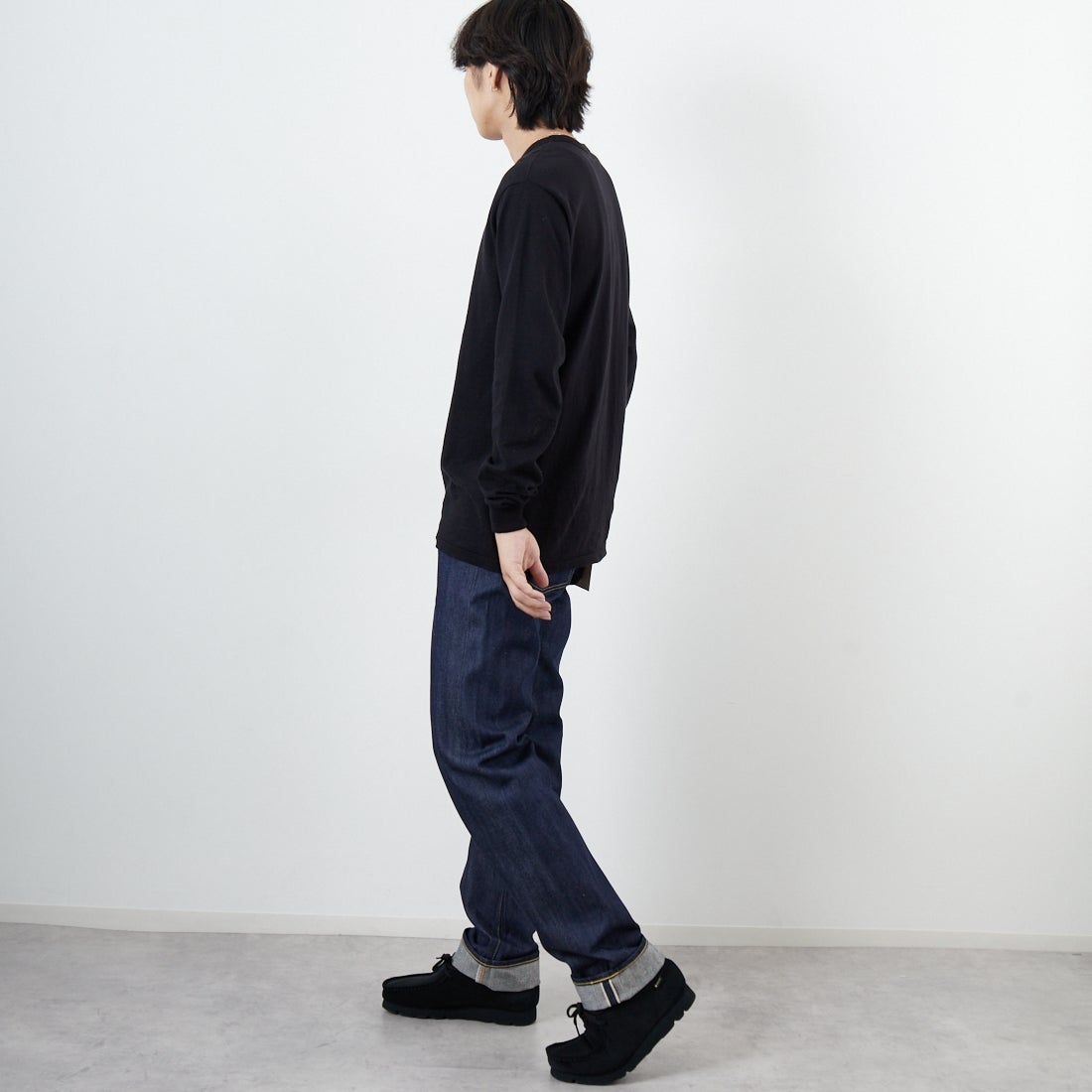 LEVI'S VINTAGE CLOTHING [リーバイス ヴィンテージ クロージング] 1966モデル 501 [66501-01] 46 RIGID &&モデル身長：179cm 着用サイズ：30&&