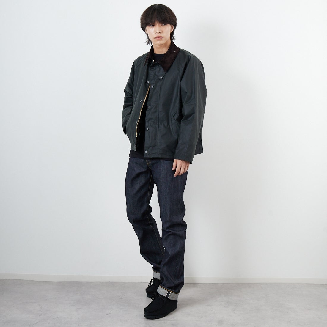 LEVIS Vintage Clothing [リーバイス ヴィンテージ クロージング] 1944モデル 501 [44501-00] 88 RIGID &&モデル身長：179cm 着用サイズ：32&&