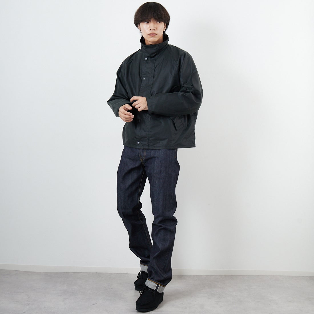 LEVIS Vintage Clothing [リーバイス ヴィンテージ クロージング] 1944モデル 501 [44501-00] 88 RIGID &&モデル身長：179cm 着用サイズ：32&&