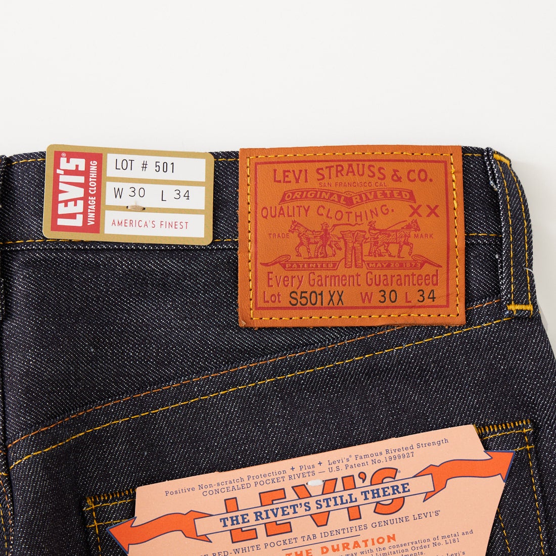 LEVIS Vintage Clothing [リーバイス ヴィンテージ クロージング] 1944モデル 501 [44501-00] 88 RIGID