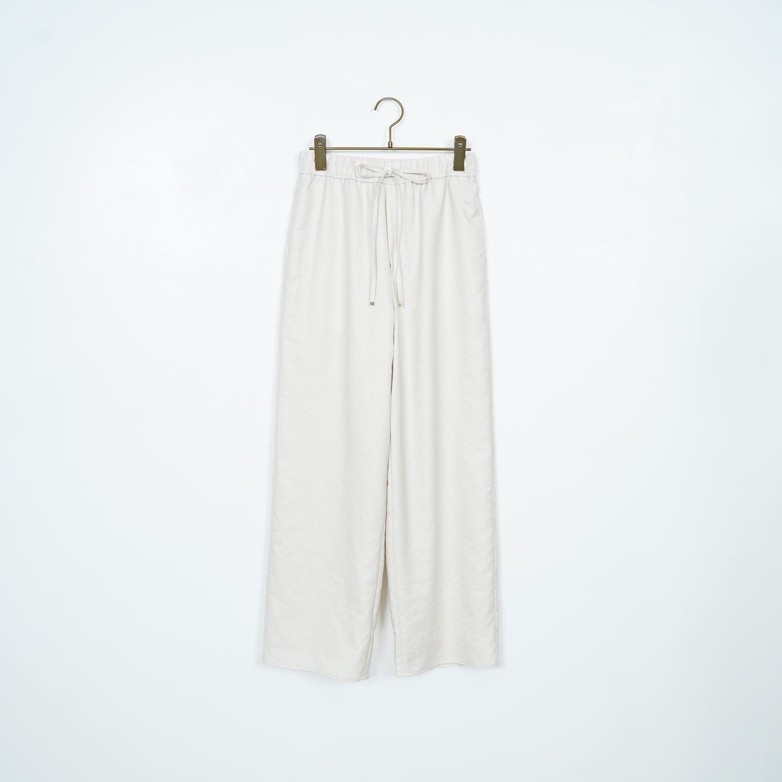 Jeans Factory Clothes [ジーンズファクトリークローズ] 杢調タンブラーツイルワイドパンツ [J-4402] 120 ｵﾌﾎﾜｲﾄ