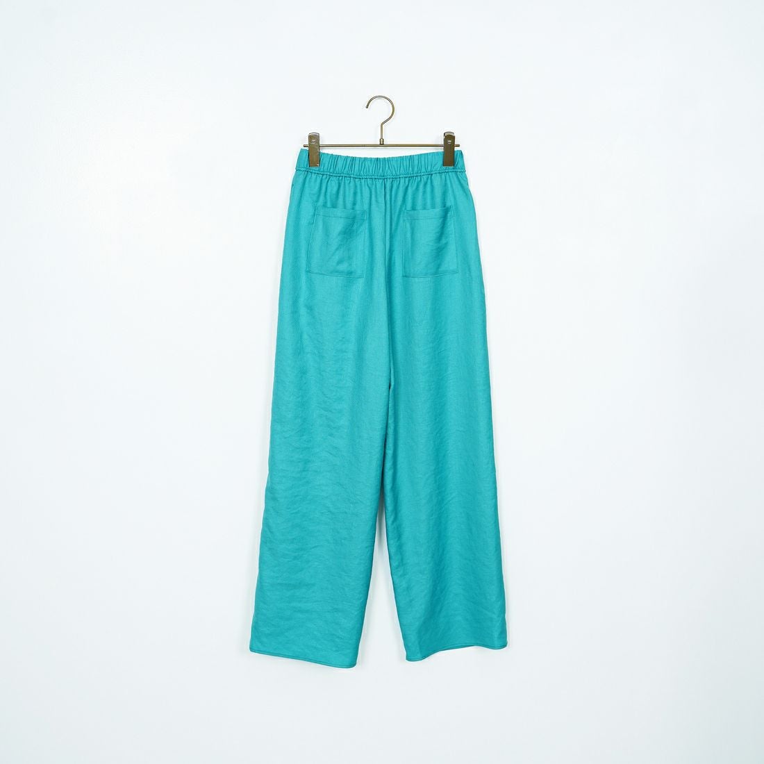 Jeans Factory Clothes [ジーンズファクトリークローズ] 杢調タンブラーツイルワイドパンツ [J-4402] 721 ｴﾒﾗﾙﾄﾞ