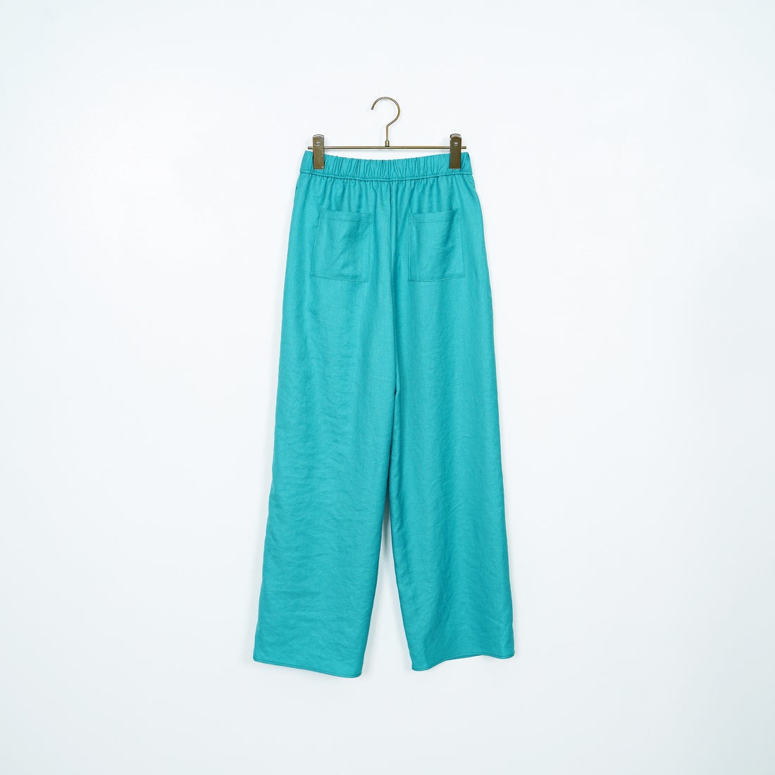 Jeans Factory Clothes [ジーンズファクトリークローズ] 杢調タンブラーツイルワイドパンツ [J-4402] 721 ｴﾒﾗﾙﾄﾞ