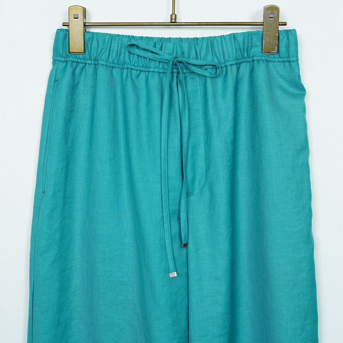 Jeans Factory Clothes [ジーンズファクトリークローズ] 杢調タンブラーツイルワイドパンツ [J-4402] 721 ｴﾒﾗﾙﾄﾞ