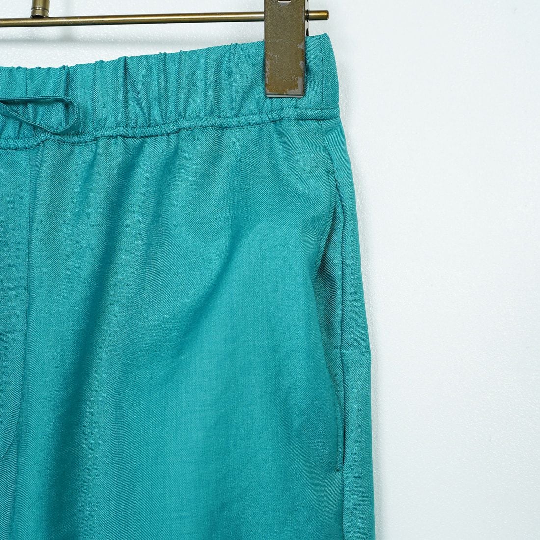 Jeans Factory Clothes [ジーンズファクトリークローズ] 杢調タンブラーツイルワイドパンツ [J-4402] 721 ｴﾒﾗﾙﾄﾞ