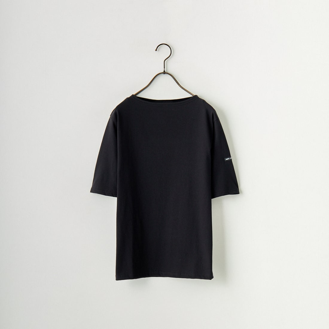 ST.JAMES [セントジェームス] ピリアックソリッドTシャツ [PIRIAC-SD] NOIR